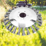 Maxbell Steel Weeding Brush Garden Tool Replacement Weeding Wheel 6inch