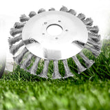 Maxbell Steel Weeding Brush Garden Tool Replacement Weeding Wheel 6inch