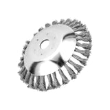 Maxbell Steel Weeding Brush Garden Tool Replacement Weeding Wheel 8inch