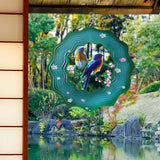 Maxbell 360 Degree Swivel Hanging Wind Catcher Garden Balcony Crafts Decor Blue