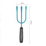 Maxbell Handheld Garden Shovel Hoe Garden Tool Balcony Potted Weeding for Planting three fingers