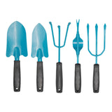 Maxbell 5Pcs Hand Shovels Rake Spade Thicken Heavy Duty for Balcony Patio Outside
