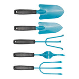 Maxbell 5Pcs Hand Shovels Rake Spade Thicken Heavy Duty for Balcony Patio Outside