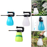 Maxbell Garden Watering Mist Sprayer Rechargeable Adjustable Spout Mist Spray Bottle Blue