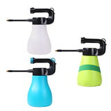Maxbell Garden Watering Mist Sprayer Rechargeable Adjustable Spout Mist Spray Bottle Blue