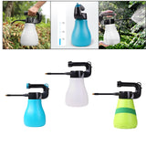 Maxbell Garden Watering Mist Sprayer Rechargeable Adjustable Spout Mist Spray Bottle Blue