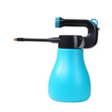 Maxbell Garden Watering Mist Sprayer Rechargeable Adjustable Spout Mist Spray Bottle Blue