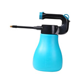 Maxbell Garden Watering Mist Sprayer Rechargeable Adjustable Spout Mist Spray Bottle Blue