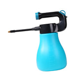 Maxbell Garden Watering Mist Sprayer Rechargeable Adjustable Spout Mist Spray Bottle Blue
