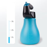 Maxbell Garden Watering Mist Sprayer Rechargeable Adjustable Spout Mist Spray Bottle Blue