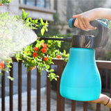 Maxbell Garden Watering Mist Sprayer Rechargeable Adjustable Spout Mist Spray Bottle Blue