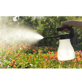 Maxbell Garden Watering Mist Sprayer Rechargeable Adjustable Spout Mist Spray Bottle White