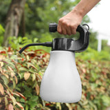 Maxbell Garden Watering Mist Sprayer Rechargeable Adjustable Spout Mist Spray Bottle White