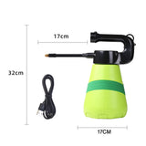 Maxbell Garden Watering Mist Sprayer Rechargeable Adjustable Spout Mist Spray Bottle Green