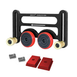 Maxbell Aluminum Alloy Woodworking Bearing Roller Feeder Board Fixing Pressing Tool