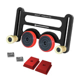 Maxbell Aluminum Alloy Woodworking Bearing Roller Feeder Board Fixing Pressing Tool
