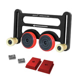 Maxbell Aluminum Alloy Woodworking Bearing Roller Feeder Board Fixing Pressing Tool