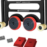 Maxbell Aluminum Alloy Woodworking Bearing Roller Feeder Board Fixing Pressing Tool