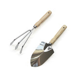 Maxbell Gardening Tool Tilling with Wooden Handle Digging Gadget for Gardening Gardening trowel