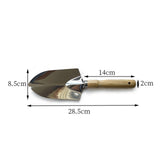 Maxbell Gardening Tool Tilling with Wooden Handle Digging Gadget for Gardening Gardening trowel