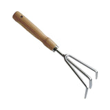 Maxbell Gardening Tool Tilling with Wooden Handle Digging Gadget for Gardening Gardening rake