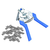 Maxbell Hog Ring Pliers M Type clips Pliers Clamp for Poultry Cage Animal Cages Blue