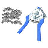 Maxbell Hog Ring Pliers M Type clips Pliers Clamp for Poultry Cage Animal Cages Blue