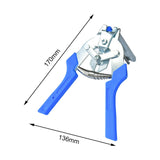 Maxbell Hog Ring Pliers M Type clips Pliers Clamp for Poultry Cage Animal Cages Blue