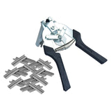 Maxbell Hog Ring Pliers M Type clips Pliers Clamp for Poultry Cage Animal Cages Black