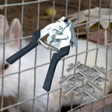 Maxbell Hog Ring Pliers M Type clips Pliers Clamp for Poultry Cage Animal Cages Black