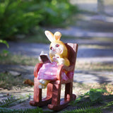 Maxbell Rabbits Sculpture Courtyard Decoration for Bedside garden Dining Room