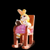 Maxbell Rabbits Sculpture Courtyard Decoration for Bedside garden Dining Room