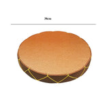 Maxbell Round Straw Seat Cushion Breathable Comfortable for Outdoor Living Room Yoga