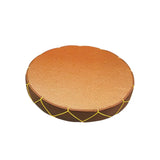 Maxbell Round Straw Seat Cushion Breathable Comfortable for Outdoor Living Room Yoga