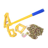 Maxbell Heavy Duty Fence Plain Barbed Wire Strainer with 1.2M Chain for Farm Fencing