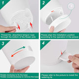 Maxbell 5Pcs Automatic Water Absorbing Flowerpot for All House Plants Garden Flowers