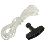 Maxbell Starter Handle with Rope Mower Pull Cord Universal for Replacement Accessory 5.5m