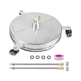 Maxbell High Pressure Washer Flat Surface Cleaner with Extension pole for Cleaning