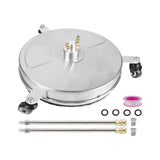 Maxbell High Pressure Washer Flat Surface Cleaner with Extension pole for Cleaning