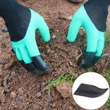 Maxbell Garden Gloves Claws Supplies Hand Planting Tools for Pruning Yard Work black