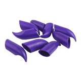 Maxbell Garden Gloves Claws Supplies Hand Planting Tools for Pruning Yard Work violet
