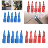Maxbell 5Pcs Butter Tip Nozzle Wear Resistant Alloy for Butter Machine Accessories Blue