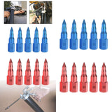 Maxbell 5Pcs Butter Tip Nozzle Wear Resistant Alloy for Butter Machine Accessories Blue