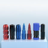 Maxbell 5Pcs Butter Tip Nozzle Wear Resistant Alloy for Butter Machine Accessories Blue