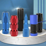 Maxbell 5Pcs Butter Tip Nozzle Wear Resistant Alloy for Butter Machine Accessories Blue