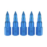 Maxbell 5Pcs Butter Tip Nozzle Wear Resistant Alloy for Butter Machine Accessories Blue