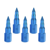 Maxbell 5Pcs Butter Tip Nozzle Wear Resistant Alloy for Butter Machine Accessories Blue