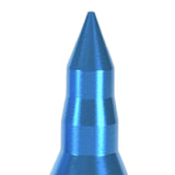 Maxbell 5Pcs Butter Tip Nozzle Wear Resistant Alloy for Butter Machine Accessories Blue