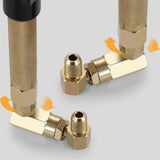 Maxbell Aluminium Alloy Pneumatic Air Lubrication Machine Professional for Auto Truck 60Mpa