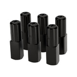 Maxbell 4x Alloy Grease Coupler for Industrial Applications Machinery Processing Black Style B
